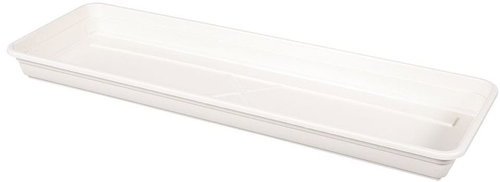 LOBELIA plastic tray beige 40cm - Plant Saucer - Main image