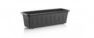 Garden box anthracite plastic 80cm - Flower Box
