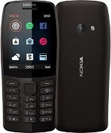 Nokia 210, fekete - Mobiltelefon