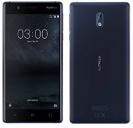 Nokia 3 Tempered Blue Dual SIM - Mobile Phone