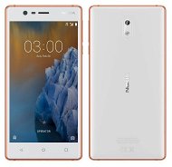 Nokia 3 White Copper Dual SIM - Mobile Phone
