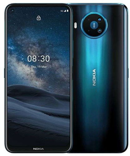 Nokia 8.3 5G 64GB modrá - Mobilní telefon - Hlavní obrázek