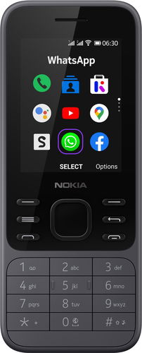 Nokia 6300 4G šedá - Mobilní telefon - Hlavní obrázek