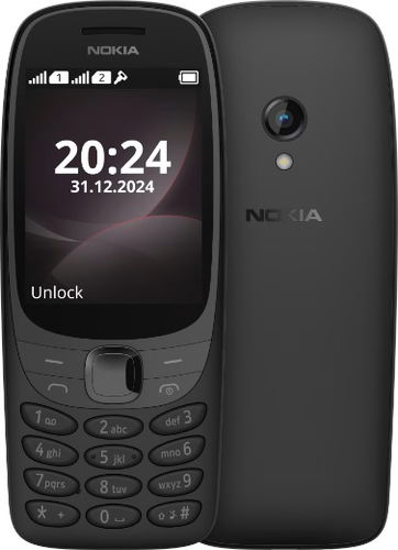 NOKIA 6310 (2024) čierna - Mobilný telefón - Hlavný obrázok