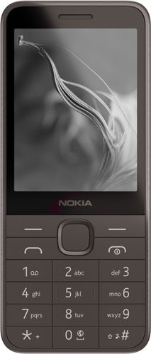 NOKIA 235 4G (2024) Black - Mobilný telefón - Hlavný obrázok