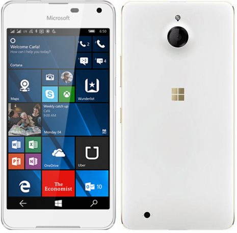 Microsoft Lumia 650 weiß LTE Dual-SIM - Handy - Hauptbild