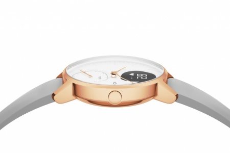 Nokia steel hr rose gold sales white