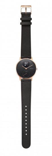 Steel hr 36mm discount black & rose gold