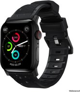 Szíj Nomad Rugged Strap Black/Black Apple Watch 6/SE/5/4/3/2/1 42/44/45/Ultra 49mm - Řemínek