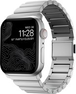 Nomad Aluminum Band Silver Apple Watch  42/44/45/Ultra 49mm - Watch Strap