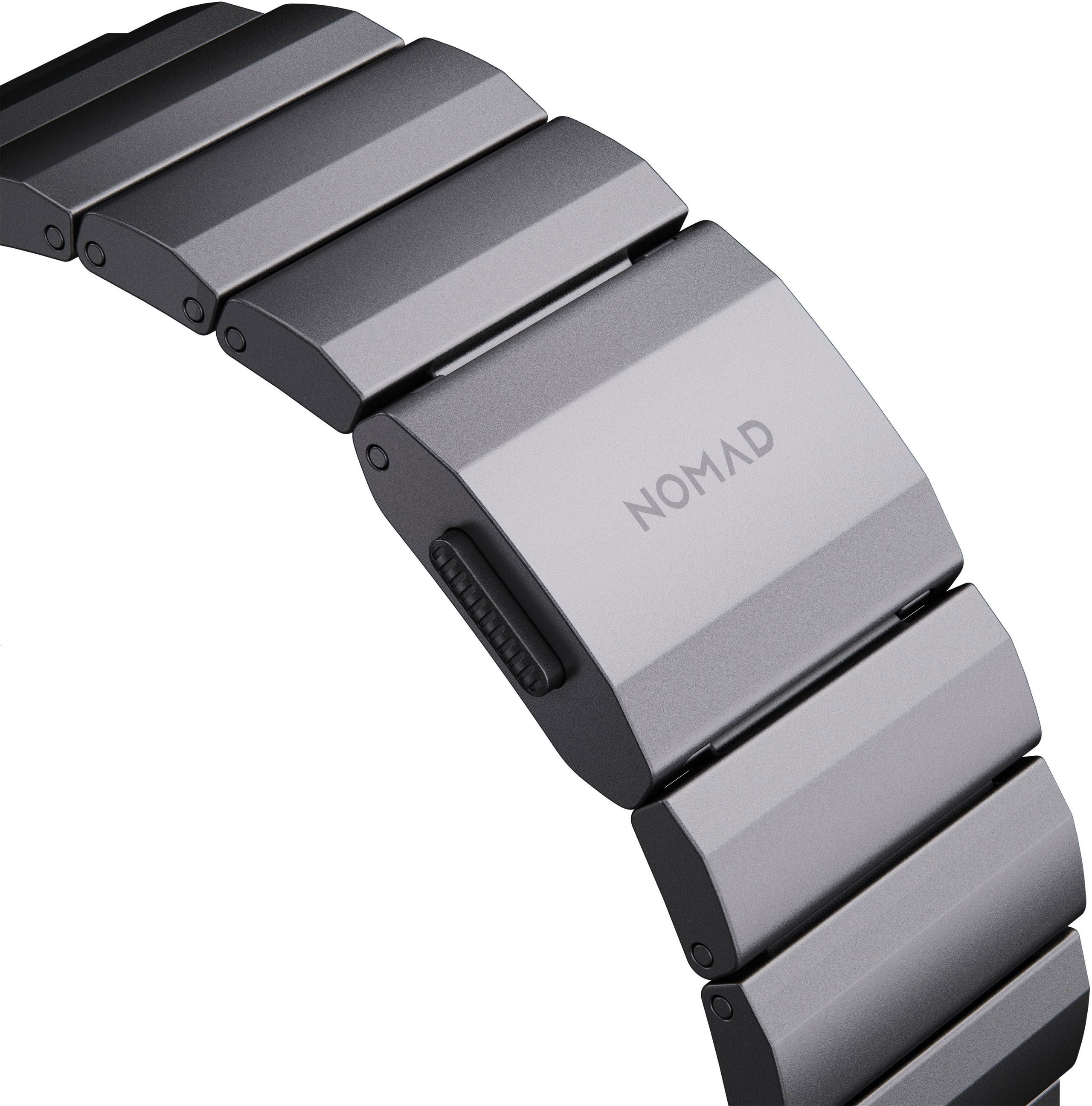 Nomad Aluminum Band Space Grey Apple Watch 42 44 45 Ultra 49mm