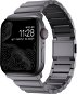 Nomad Aluminum Band Space Grey Apple Watch  42/44/45/Ultra 49mm - Watch Strap