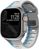 Nomad Sport Strap für Apple Watch 49/45/44/42mm, lunar gray/electric blue - Armband