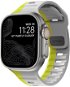 Nomad Sport Strap für Apple Watch 49/45/44/42mm, lunar gray/high volta - Armband