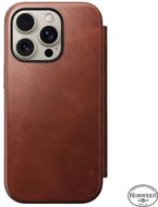 Nomad Leather Folio Olde Dublin iPhone 16 Pro - Pouzdro na mobil
