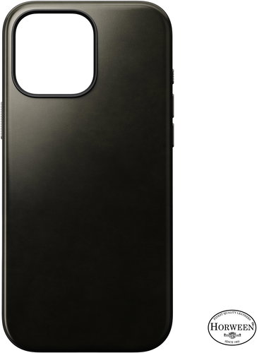 Nomad Modern Leather Case Green Chrome iPhone 16 Pro Max - Handyhülle - Hauptbild