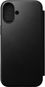 Nomad Modern Leather Folio Black iPhone 16 Plus - Kryt na mobil