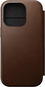 Nomad Modern Leather Folio Brown iPhone 16 Pro - Kryt na mobil
