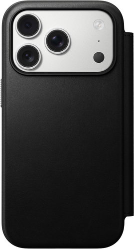 Nomad Modern Leather Folio Black iPhone 17 Pro - Softcase-Handyhülle - Hauptbild