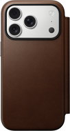 Nomad Modern Leather Folio Brown iPhone 17 Pro - Phone Case