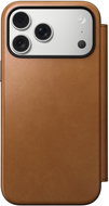 Nomad Modern Leather Folio English Tan iPhone 17 Pro Max - Phone Case
