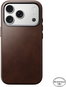 Softcase-Handyhülle Nomad Traditional Leather Case Rustic Brown (Horween) iPhone 17 Pro - Pouzdro na mobil