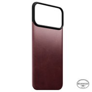 Nomad Magnetic Leather Back Burgundy Horween Magsafe iPhone 18 Pro Max - Phone Cover