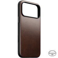 Nomad Modern Leather Case Rustic Brown Horween iPhone 18 Pro Max - Phone Cover