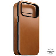 Nomad Modern Leather Folio Saddle Horween iPhone 18 Pro Max - Phone Case