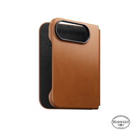 Nomad Traditional Leather Folio Saddle Horween iPhone Duo - Phone Case