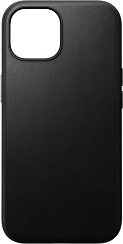 Nomad Modern Leather Case Black iPhone 15 - Phone Cover - Main image