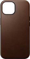 Nomad Modern Leather Case Brown iPhone 15 - Phone Cover