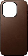 Nomad Modern Leather Case Brown iPhone 15 Pro - Handyhülle