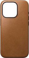 Nomad Modern Leather Case EnglishTan iPhone 15 Pro - Phone Cover