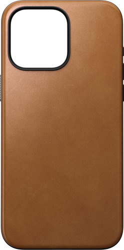 Nomad Modern Leather English Tan iPhone 15 Pro Max tok - Telefon tok - Fő fotó