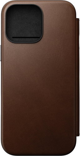 Nomad Leather Folio Brown iPhone 16 Pro Max - Phone Case - Main image