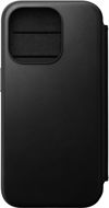 Nomad Modern Leather Folio Black iPhone 15 Pro - Puzdro na mobil