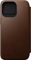 Nomad Modern Leather Folio Brown iPhone 15 Pro Max - Phone Case