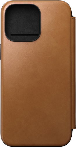 Nomad Modern Leather Folio English Tan iPhone 15 Pro Max - Pouzdro na mobil - Hlavní obrázek