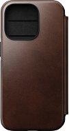 Nomad Leather MagSafe Folio Brown für iPhone 14 Pro - Handyhülle