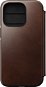 Nomad Leather MagSafe Folio Brown iPhone 14 Pro tok - Mobiltelefon tok