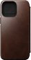 Nomad Leather MagSafe Folio Brown iPhone 14 Pro Max tok - Mobiltelefon tok