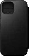 Nomad Modern Leather Folio Black iPhone 15 - Handyhülle