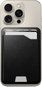 MagSafe Wallet Nomad Leather Mag Wallet With Find My Tracking Black - MagSafe peněženka