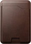  MagSafe Wallet Nomad Leather Mag Wallet With Find My Tracking Brown - MagSafe peněženka