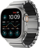 Nomad Stratos Band AW 45/46/49mm Natural Titanium Black FKM - Watch Strap