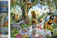 Norimpex Life in the Jungle 30 × 40 cm - Diamond Painting