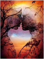 Norimpex Ancient Love 30 × 40 cm - Diamond Painting