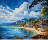 Norimpex Sunny Coast 30 × 40 cm - Diamond Painting