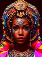 Norimpex African III 30 × 40 cm - Diamond Painting